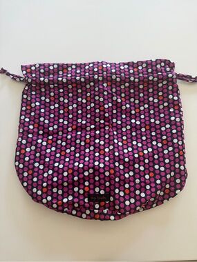 Vera Bradley Pixie Confetti Drawstring Wet Dry Bag NWOT